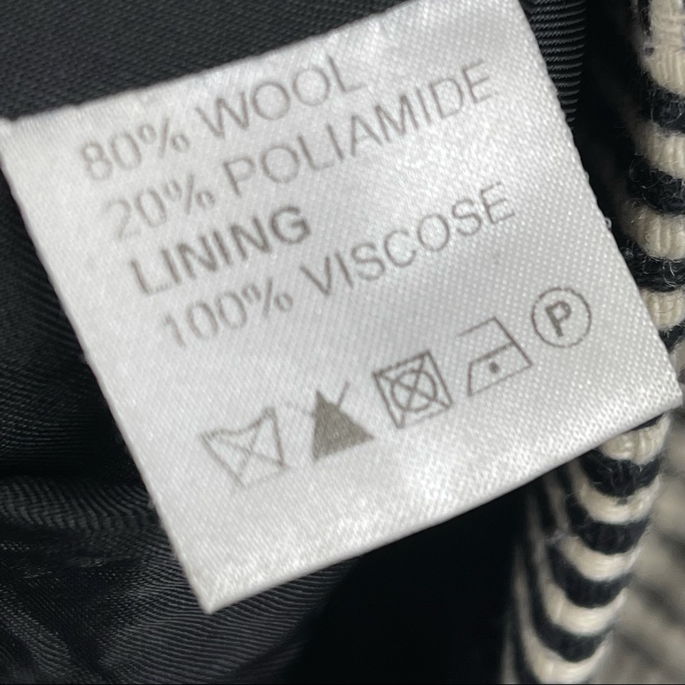 Reiss Houndstooth Button Down Coat - image 6